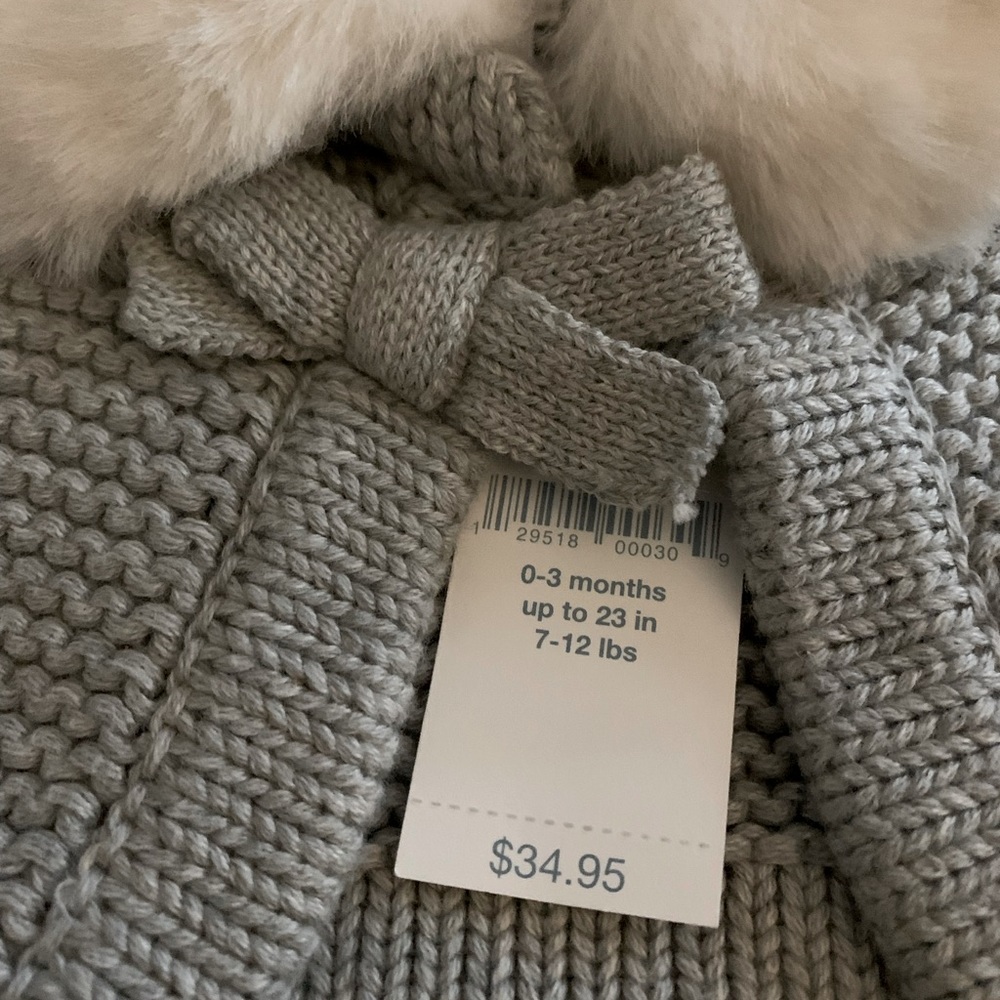 Baby Gap Faux Fur Sweater